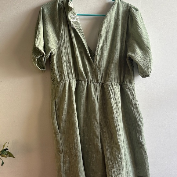 Chic Sage Green Romper - Picture 4 of 7